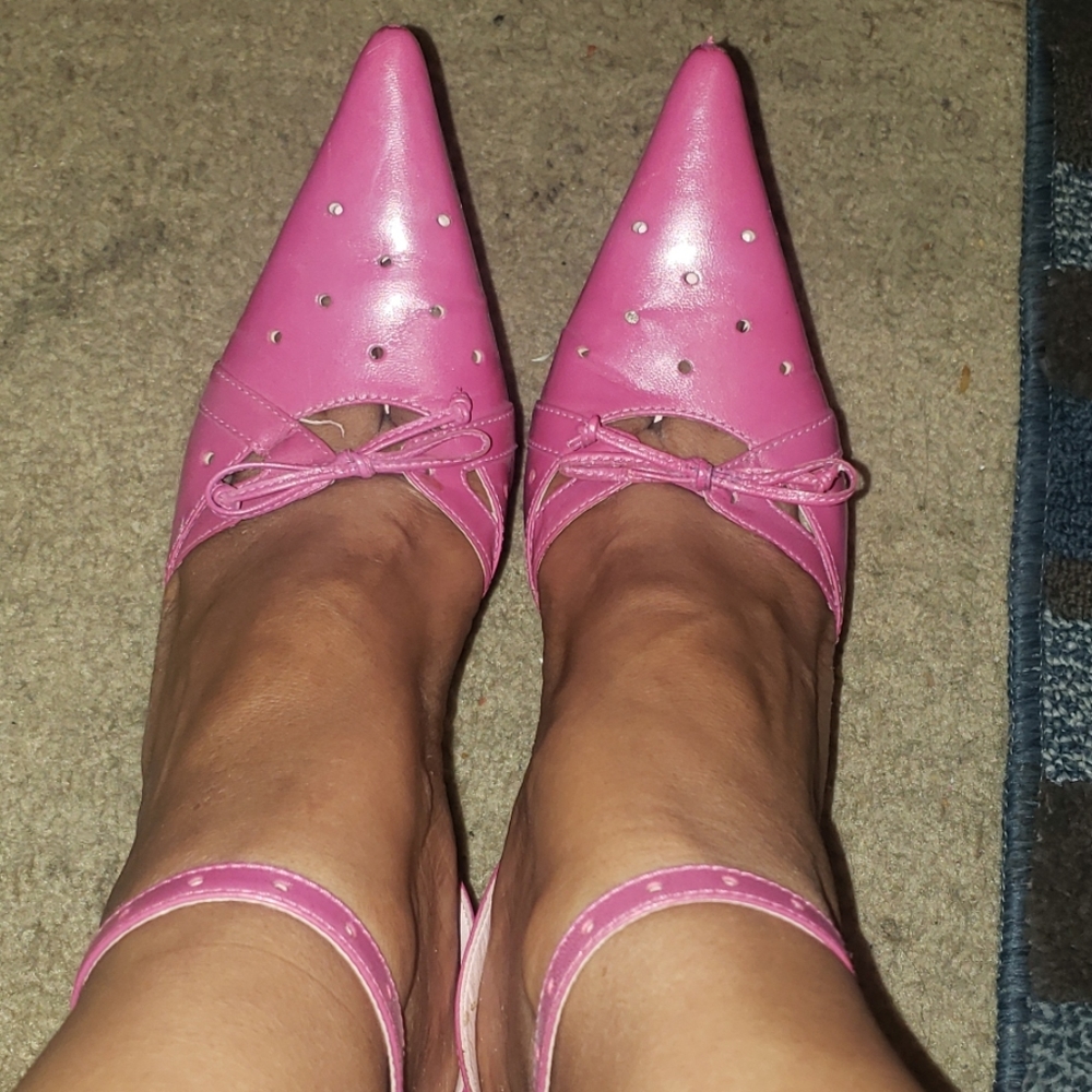 Ankle strap heels